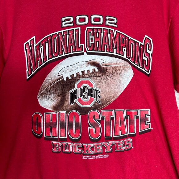 2002 National Champions Ohio State Buckeyes Size Medium‎ - Picture 2 of 4